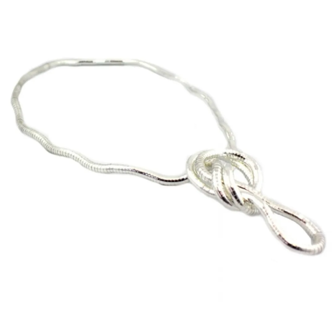 Necklace Long Silver