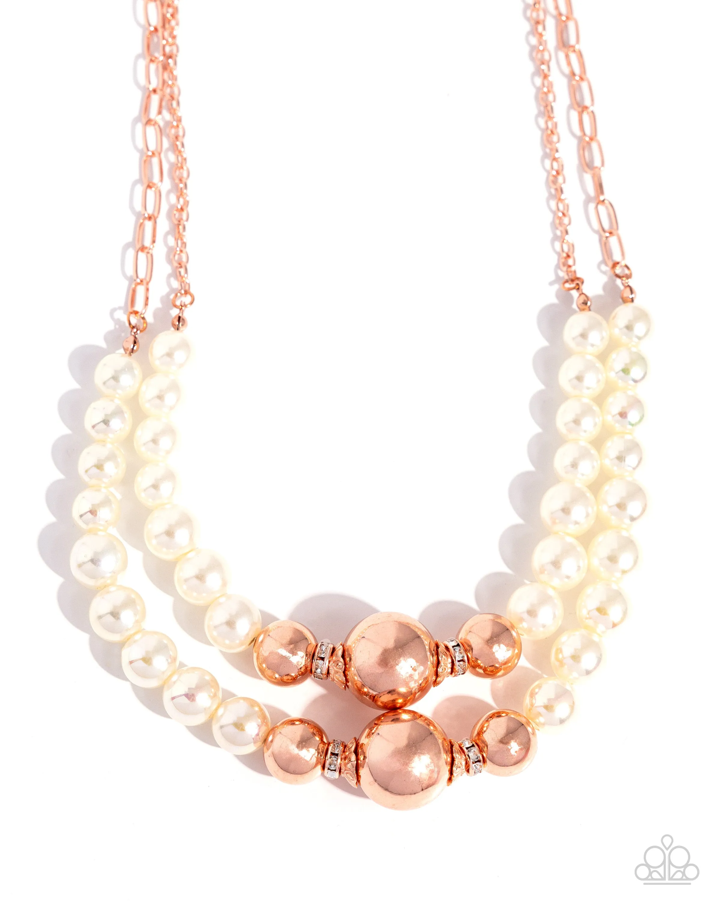 Necklaces Ballroom Balance - Copper N2404