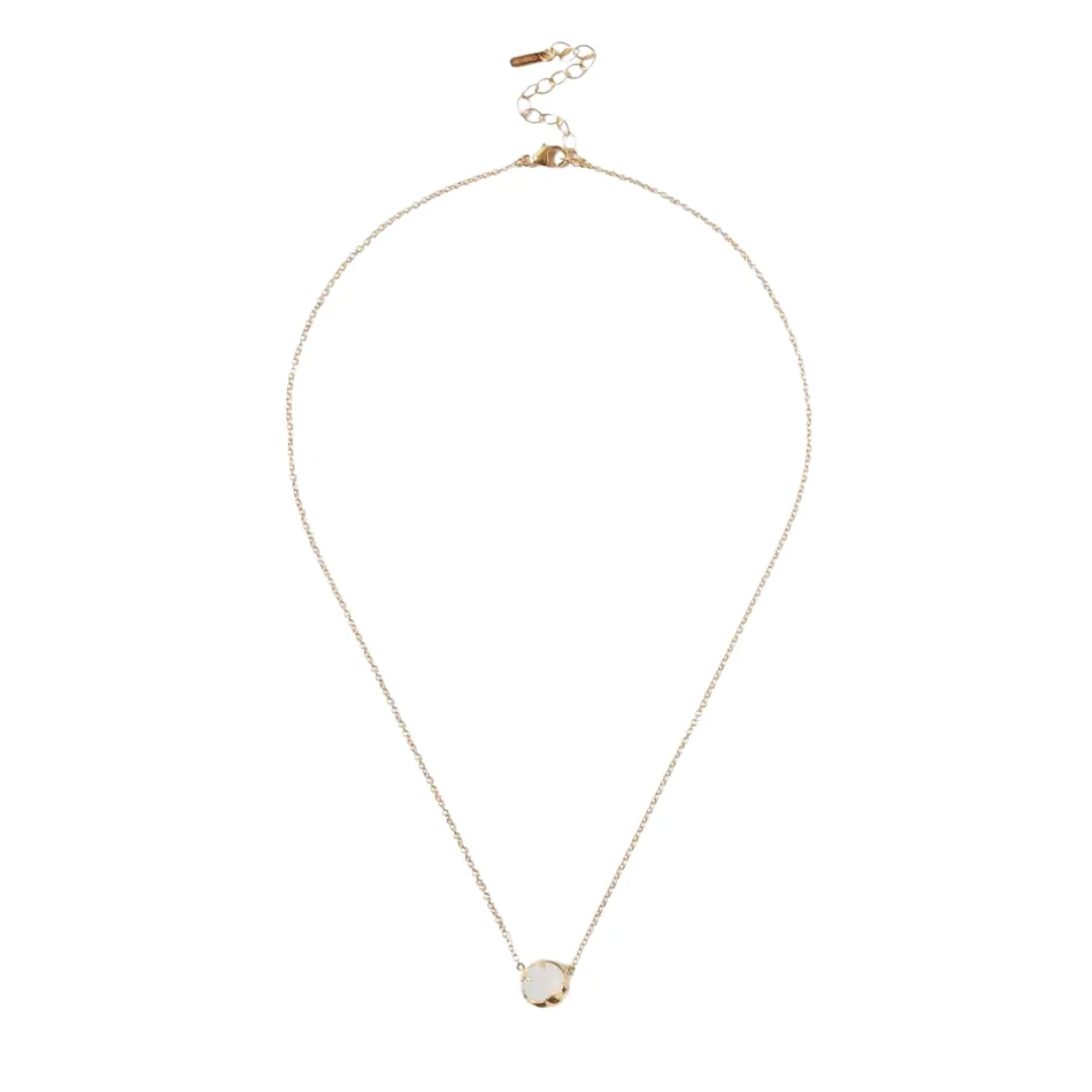 October Birthstone Necklace