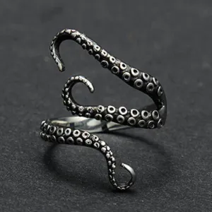 Octopus Tentacles Design Chic Ring