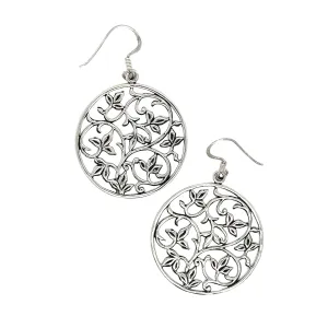Open Vine Pattern Earrings
