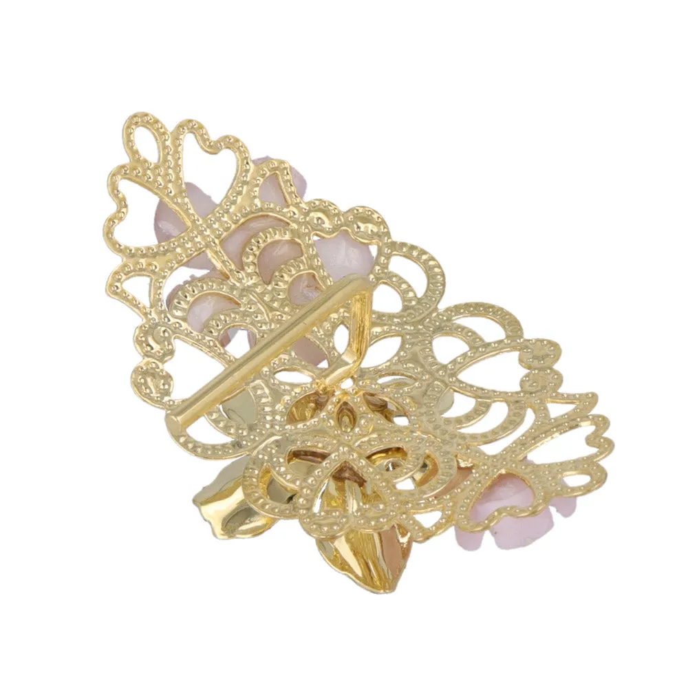 Oval Flower Pony Hook