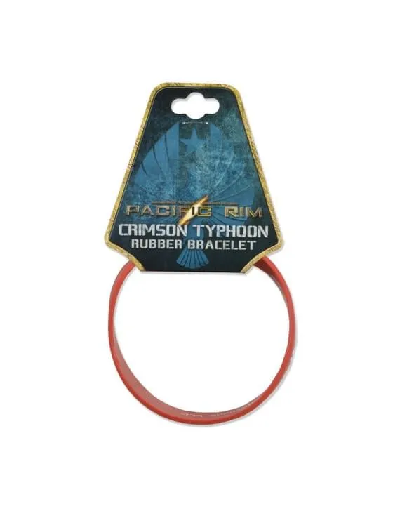 Pacific Rim Rubber Bracelet Crimson Typhoon