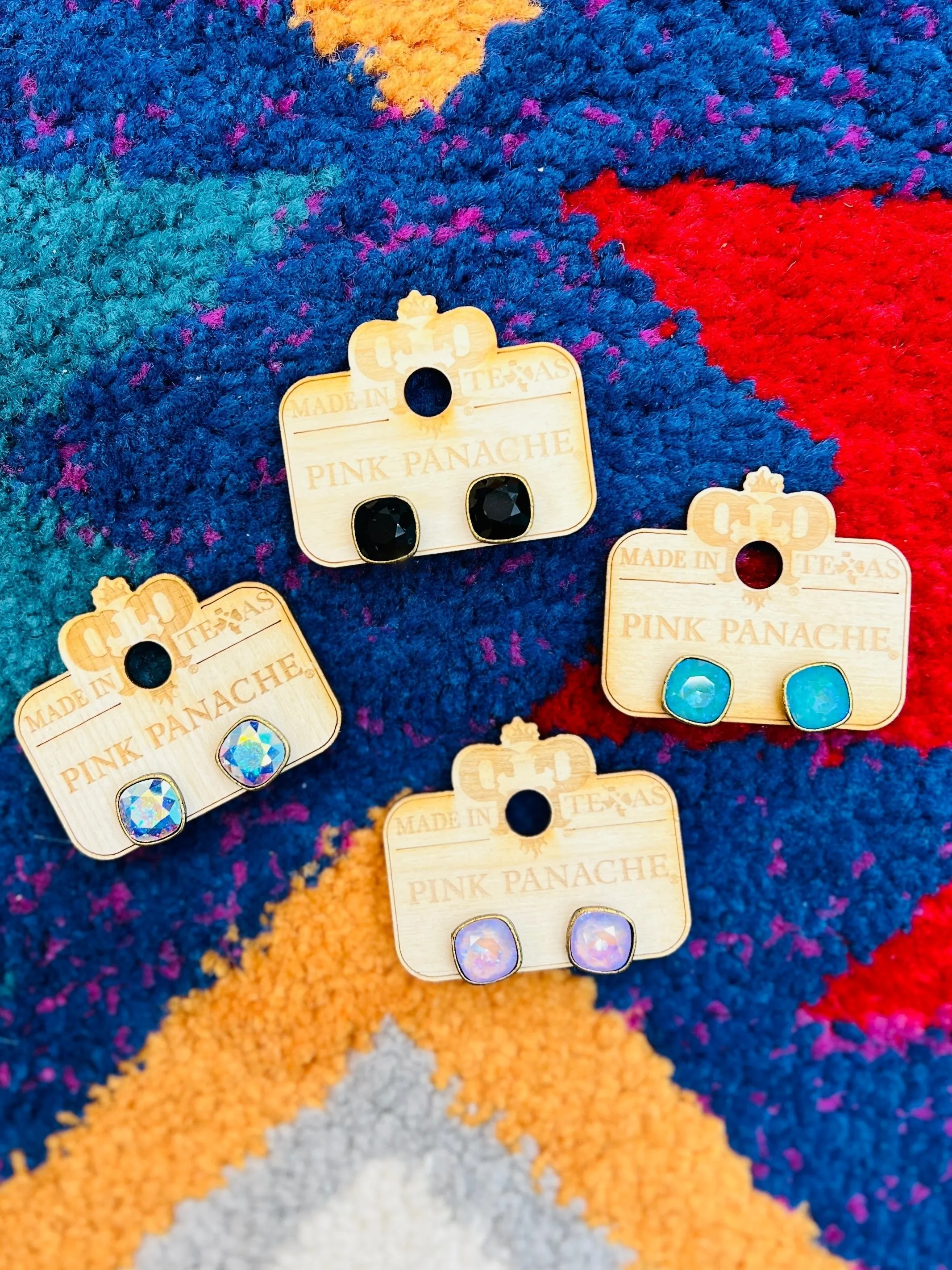 Panache's Simple Stud Earrings- 4 colors