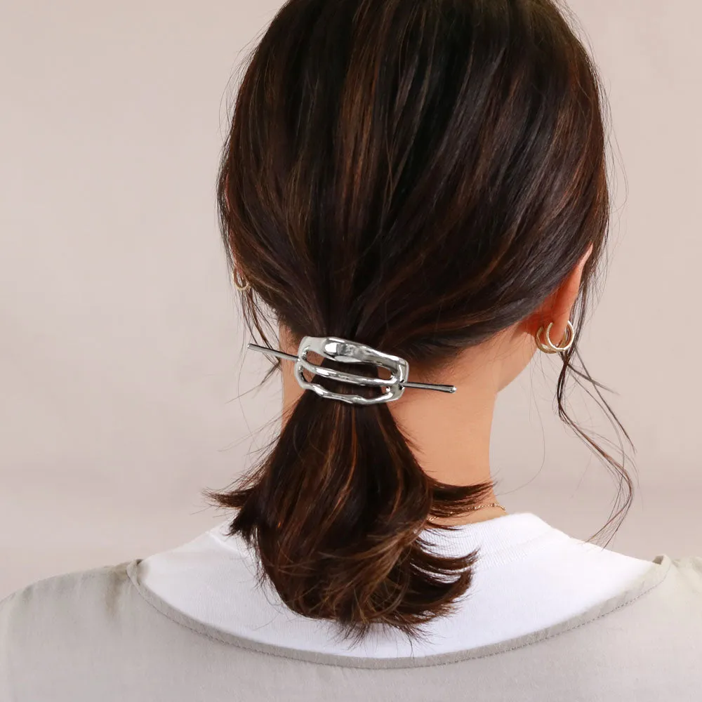 Polished Wavy Majeste Cuff
