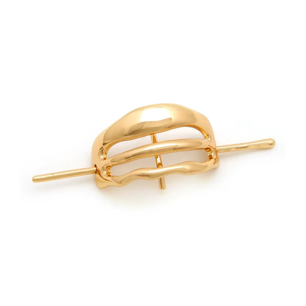 Polished Wavy Majeste Cuff