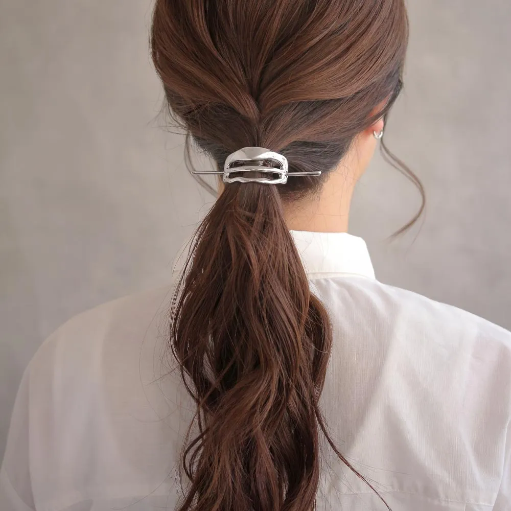Polished Wavy Majeste Cuff