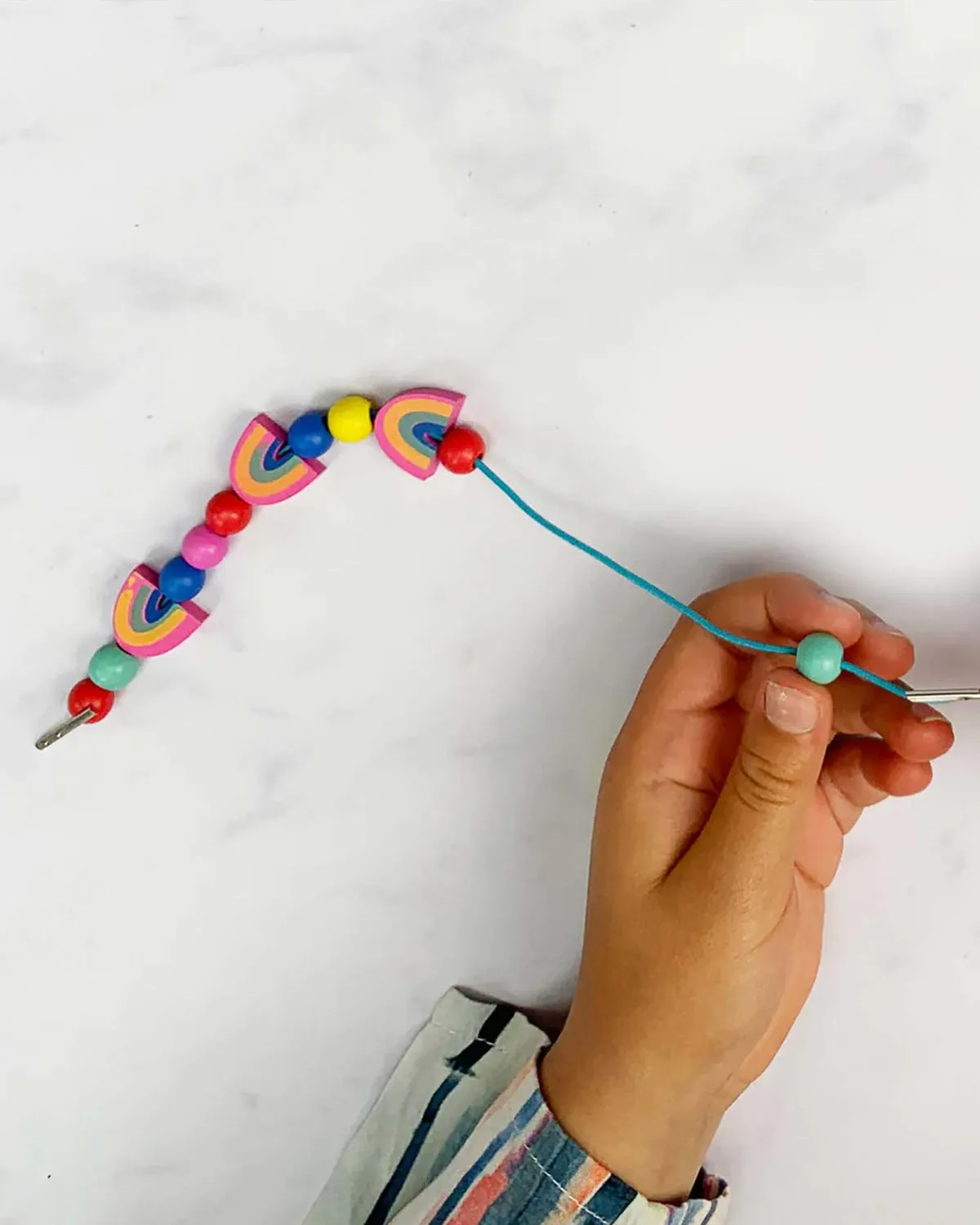 Rainbow & Flowers Bracelet Making Kit