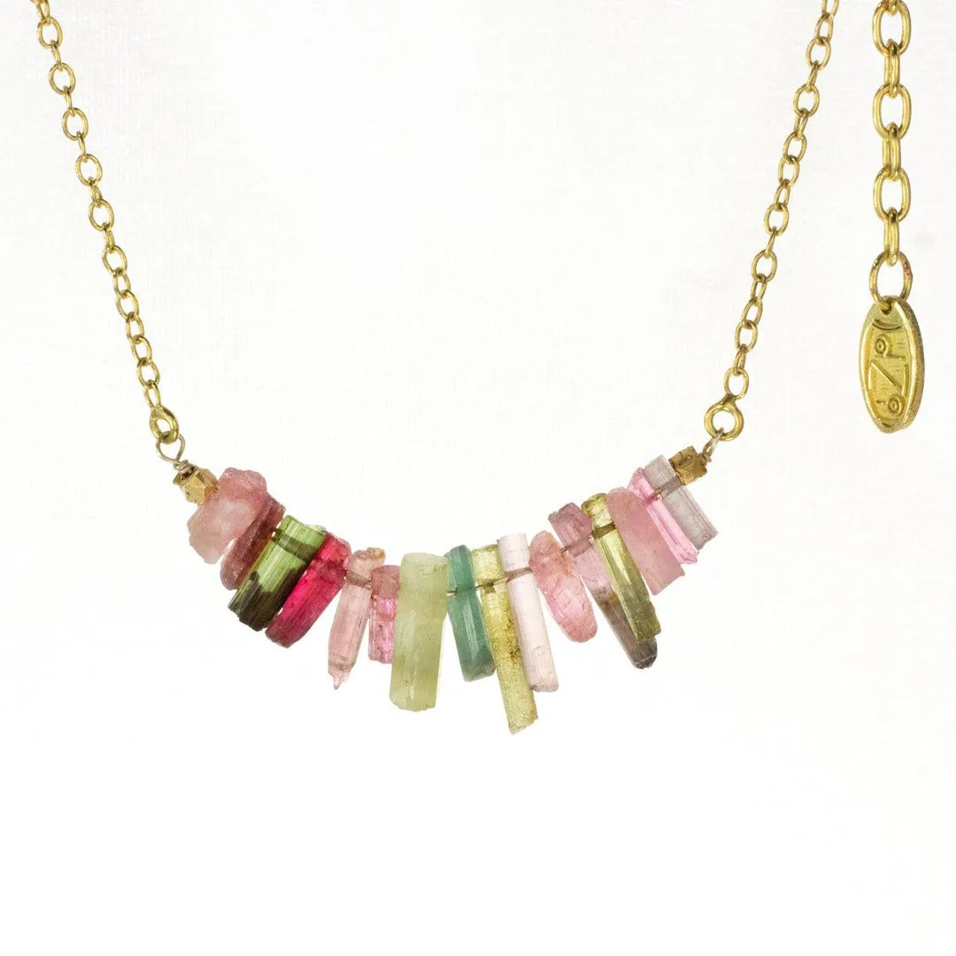 Rainbow Arc Necklace