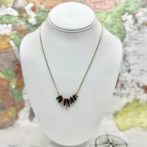 Rainbow Arc Necklace
