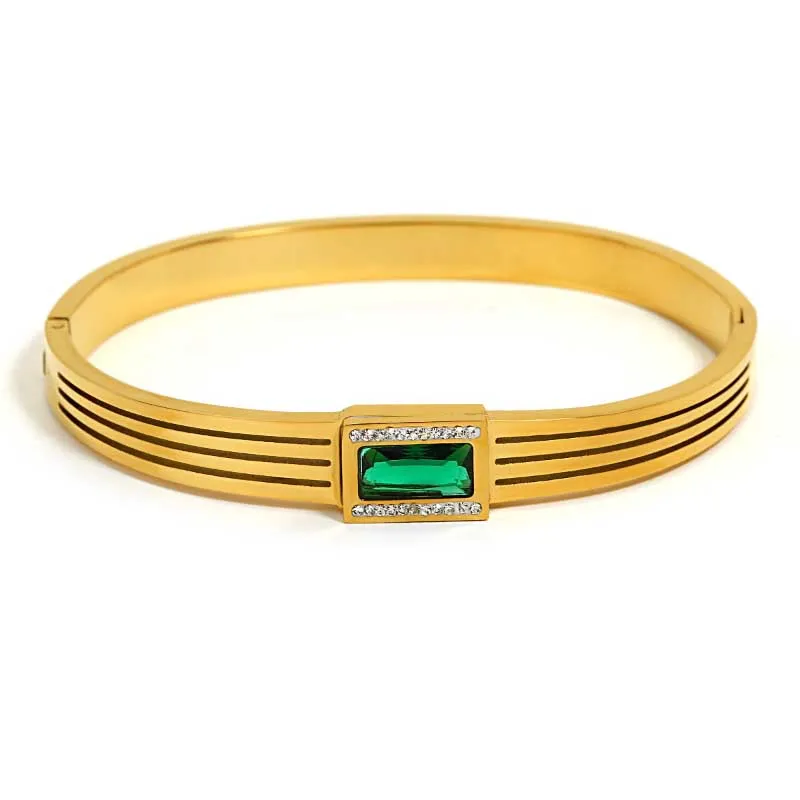 Rich and Elegant Stackable Bangle Bracelets