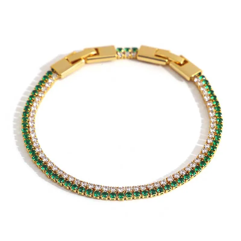 Rich and Elegant Stackable Bangle Bracelets