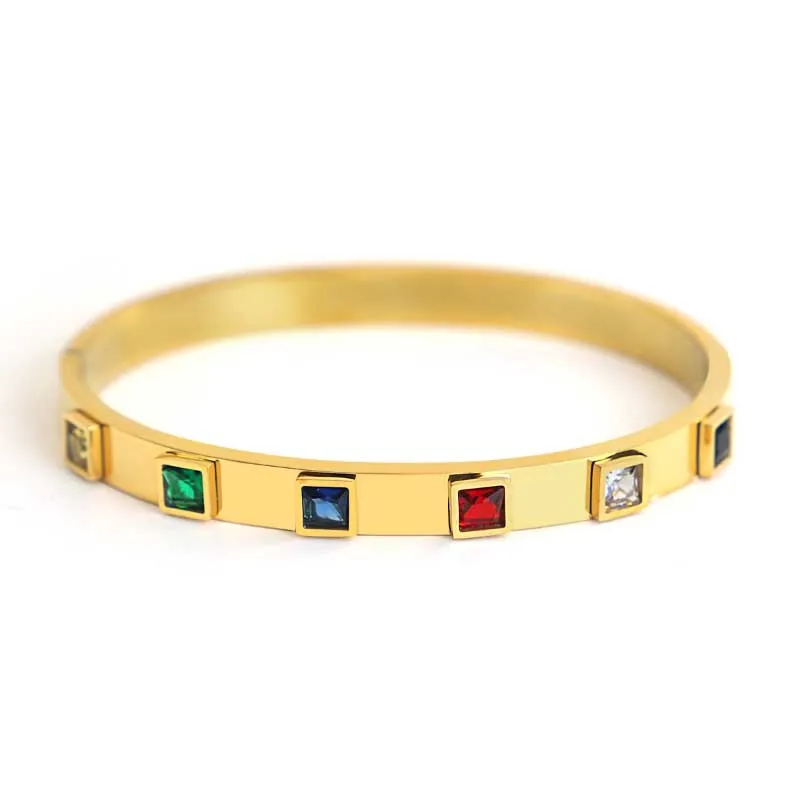 Rich and Elegant Stackable Bangle Bracelets