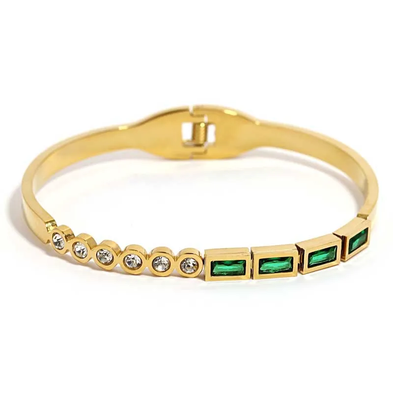 Rich and Elegant Stackable Bangle Bracelets