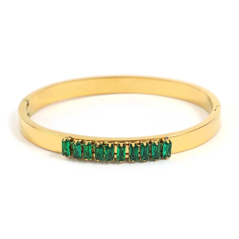 Rich and Elegant Stackable Bangle Bracelets