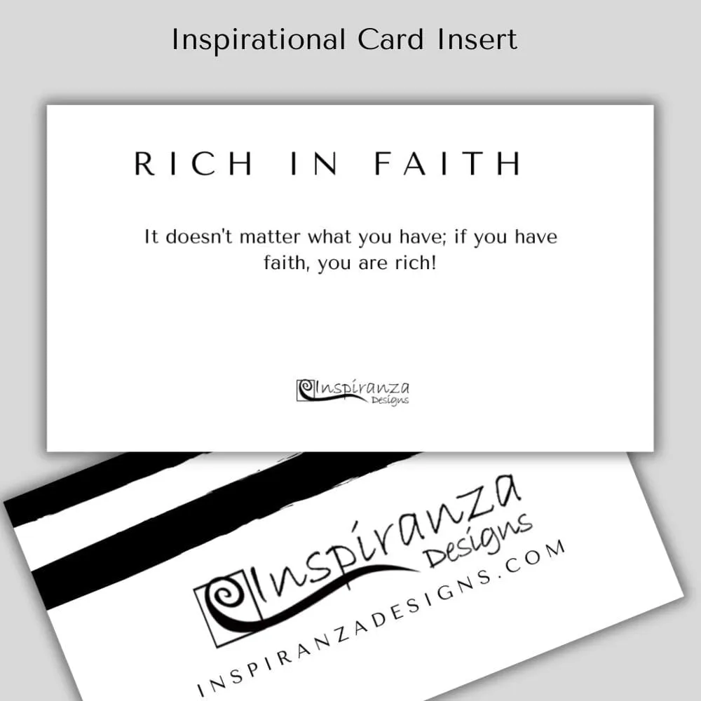 Rich In Faith Bracelet