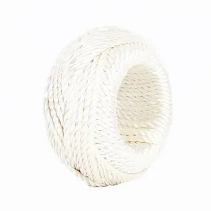 Rope Napkin Ring White Set of 4
