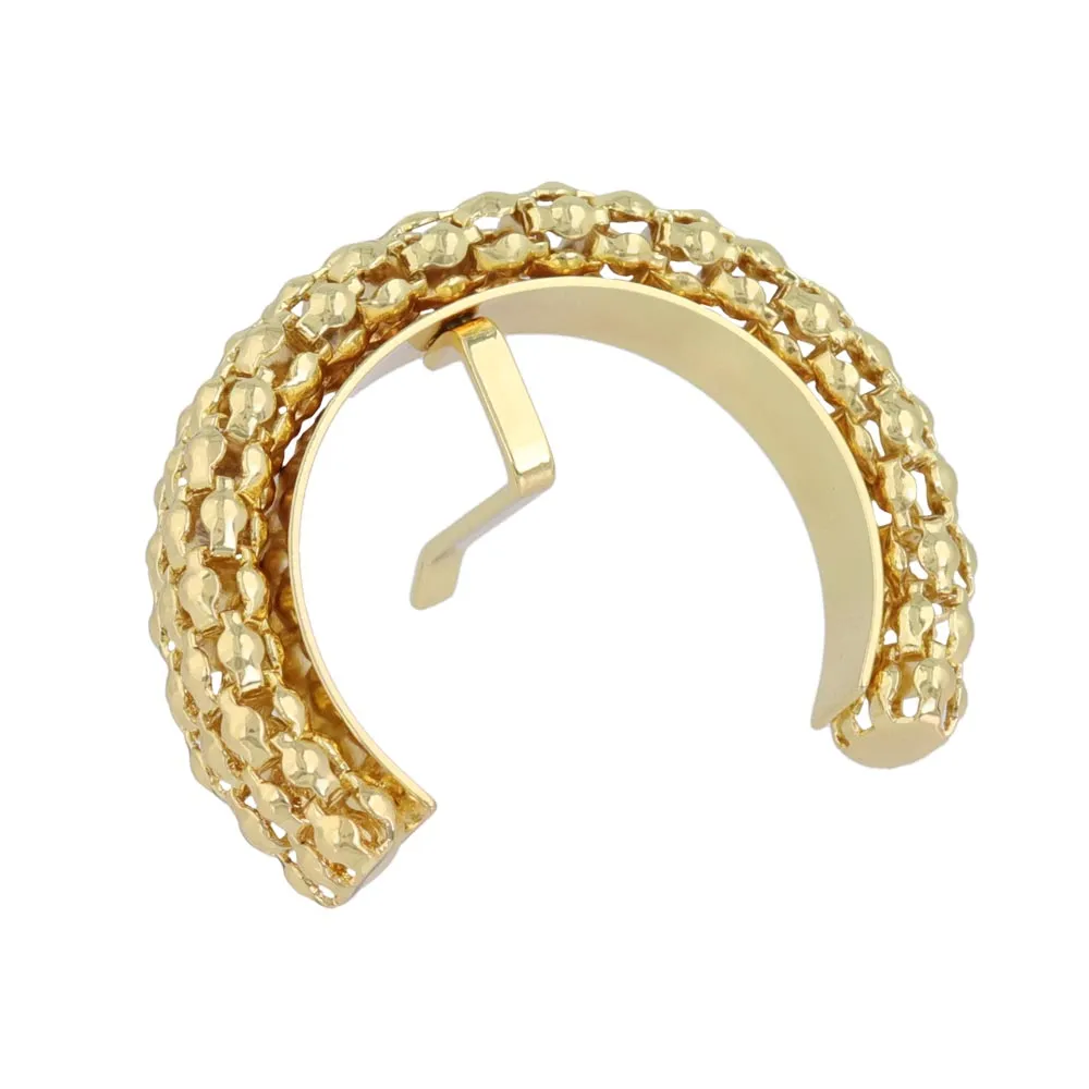 Round Mesh Ponytail Cuff