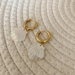 SEASHELL BOLD HOOP