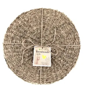 Seaside Handwoven Charger Plates | Unique Table Decor Essentials