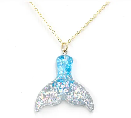 Shiny Mermaid Tail Necklace (5 pieces/ set)