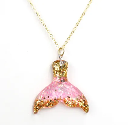 Shiny Mermaid Tail Necklace (5 pieces/ set)