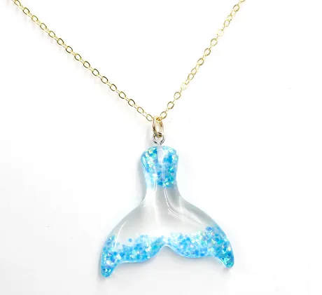 Shiny Mermaid Tail Necklace (5 pieces/ set)