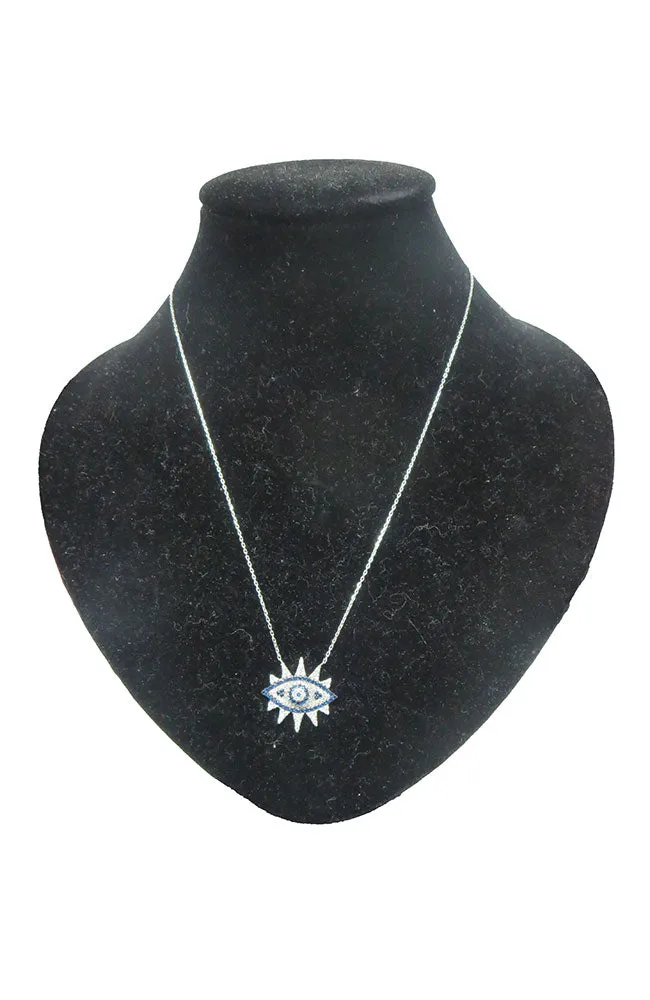 Silver Starburst EE Dainty Chain