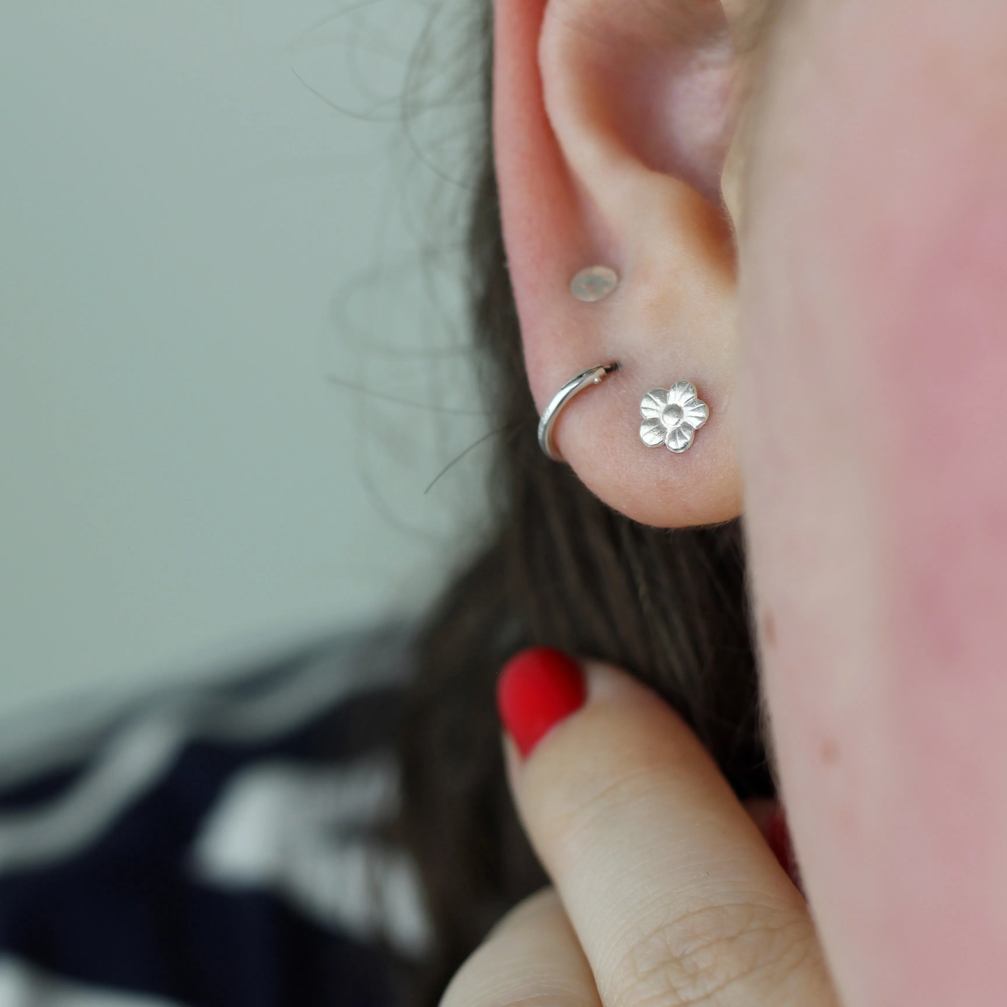Simple Flower Studs