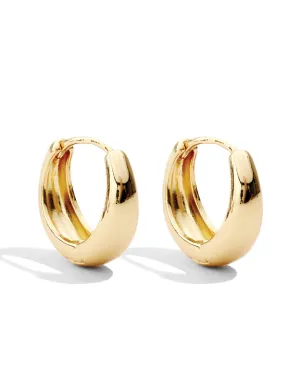 Simple Narrow to Wide Huggies - Gold
