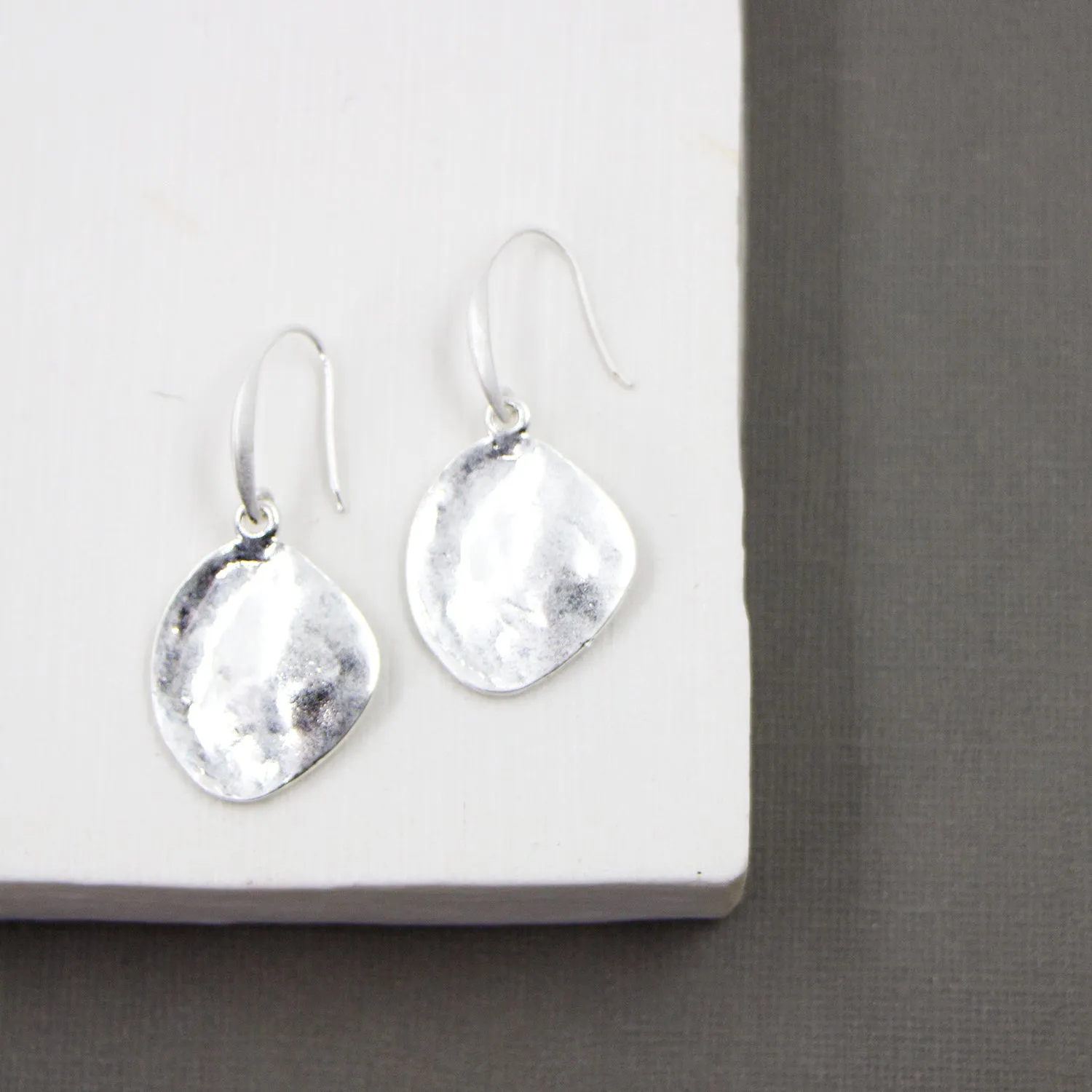 Simple organic shape earrings