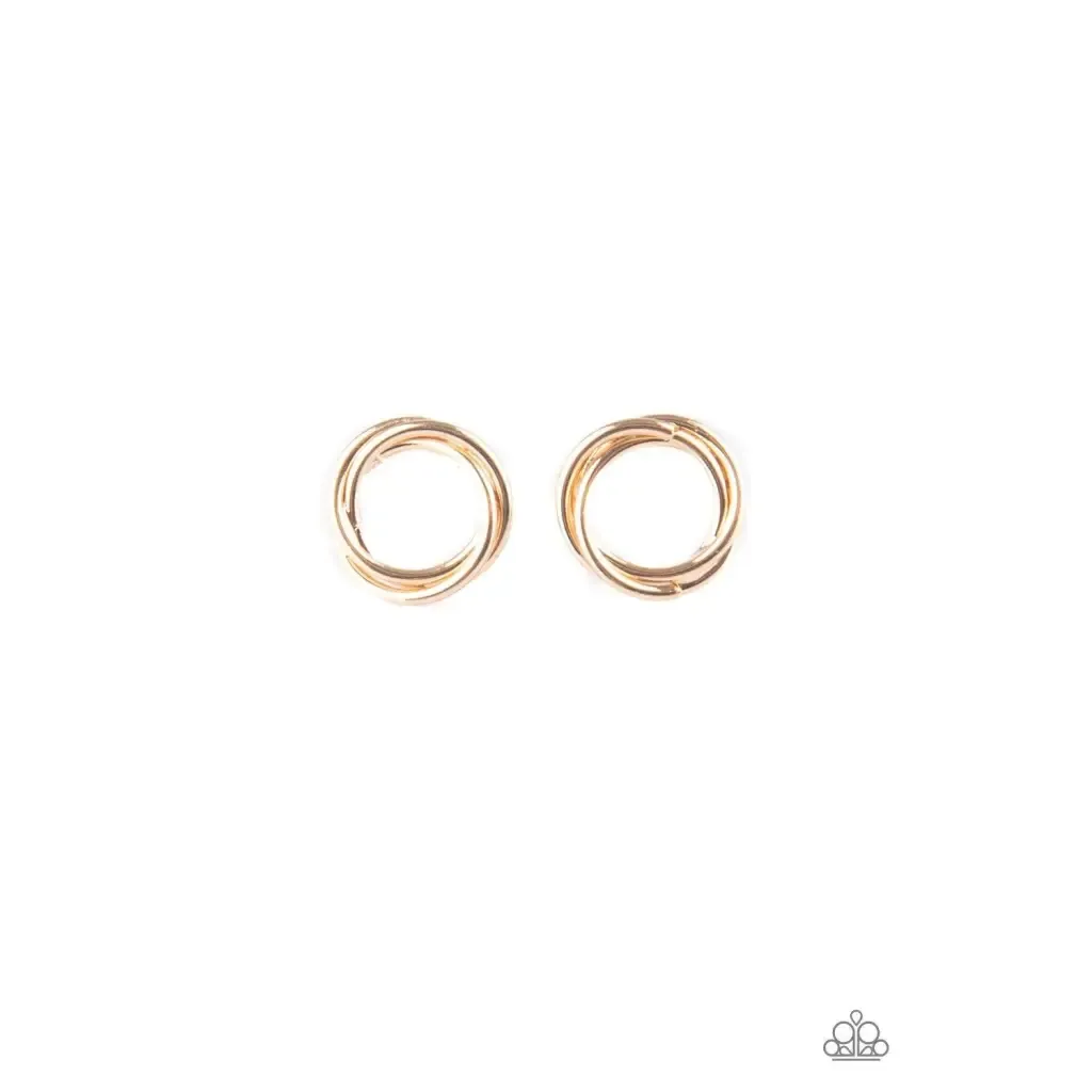 Simple Radiance - Gold Earrings