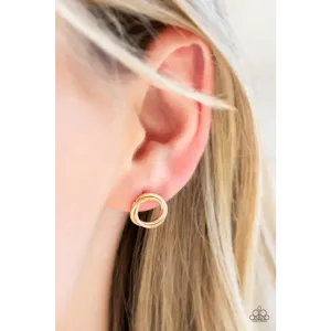 Simple Radiance - Gold Earrings