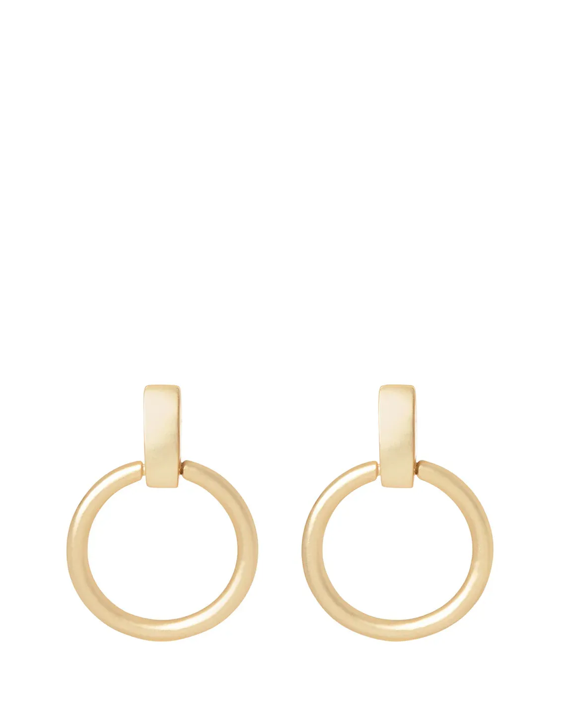 SIMPLE RING EARRINGS