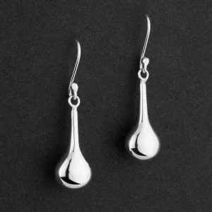 Simple Sterling Silver Dangle Earrings