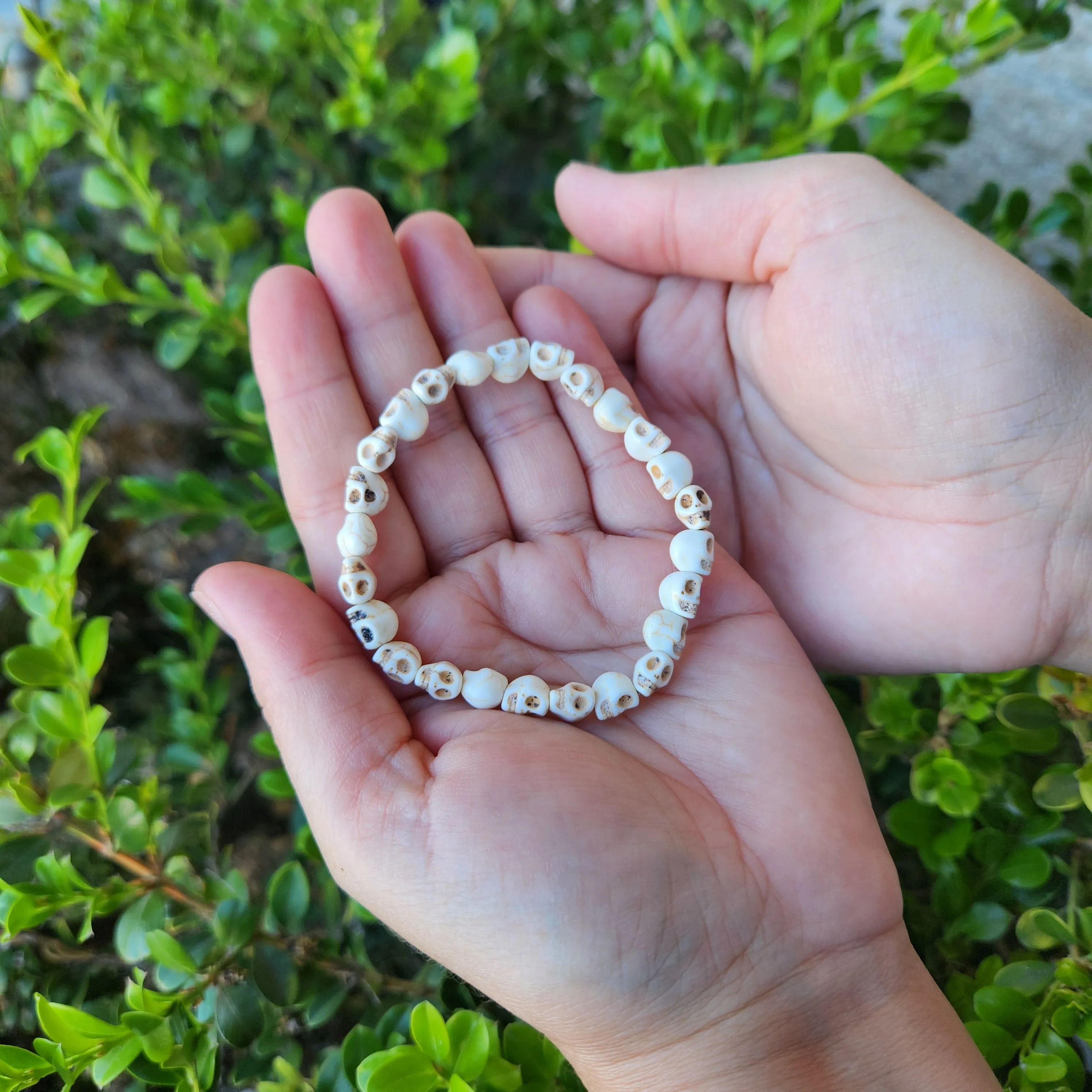 Skull Bracelet Small Beads (Pack of 2)