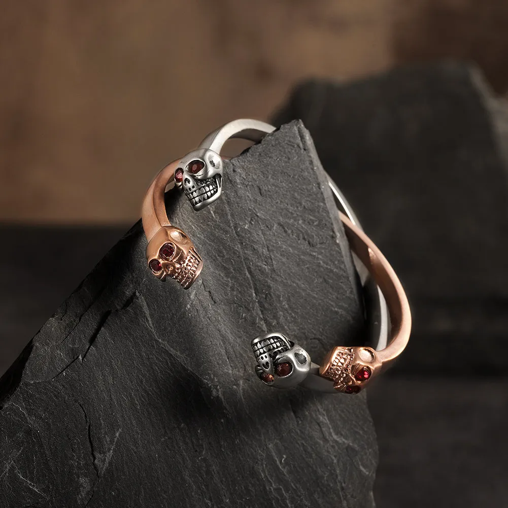 SKULL CUFF BANGLE
