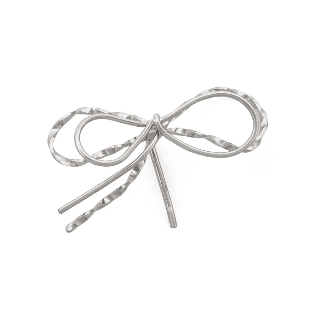 Slim Bow Ponytail Cuff