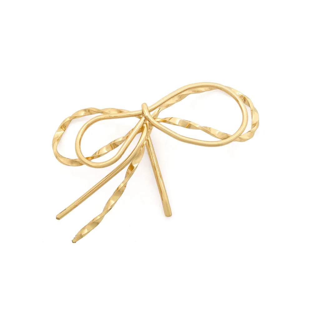 Slim Bow Ponytail Cuff
