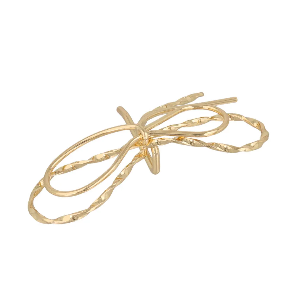 Slim Bow Ponytail Cuff
