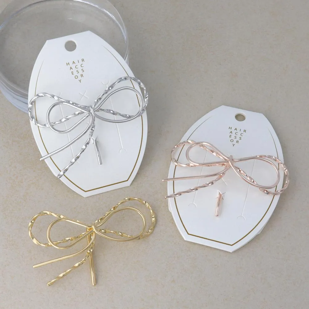 Slim Bow Ponytail Cuff