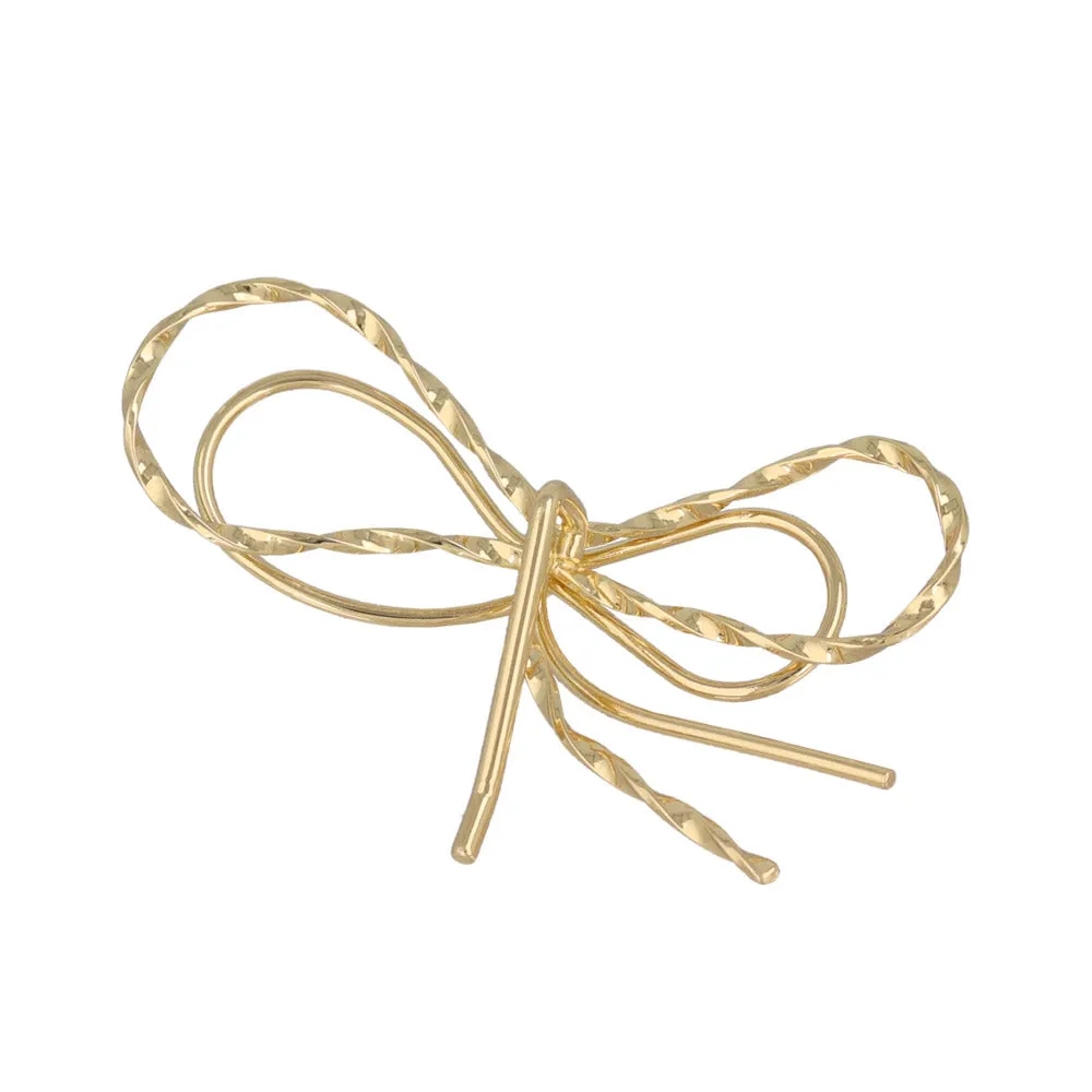 Slim Bow Ponytail Cuff