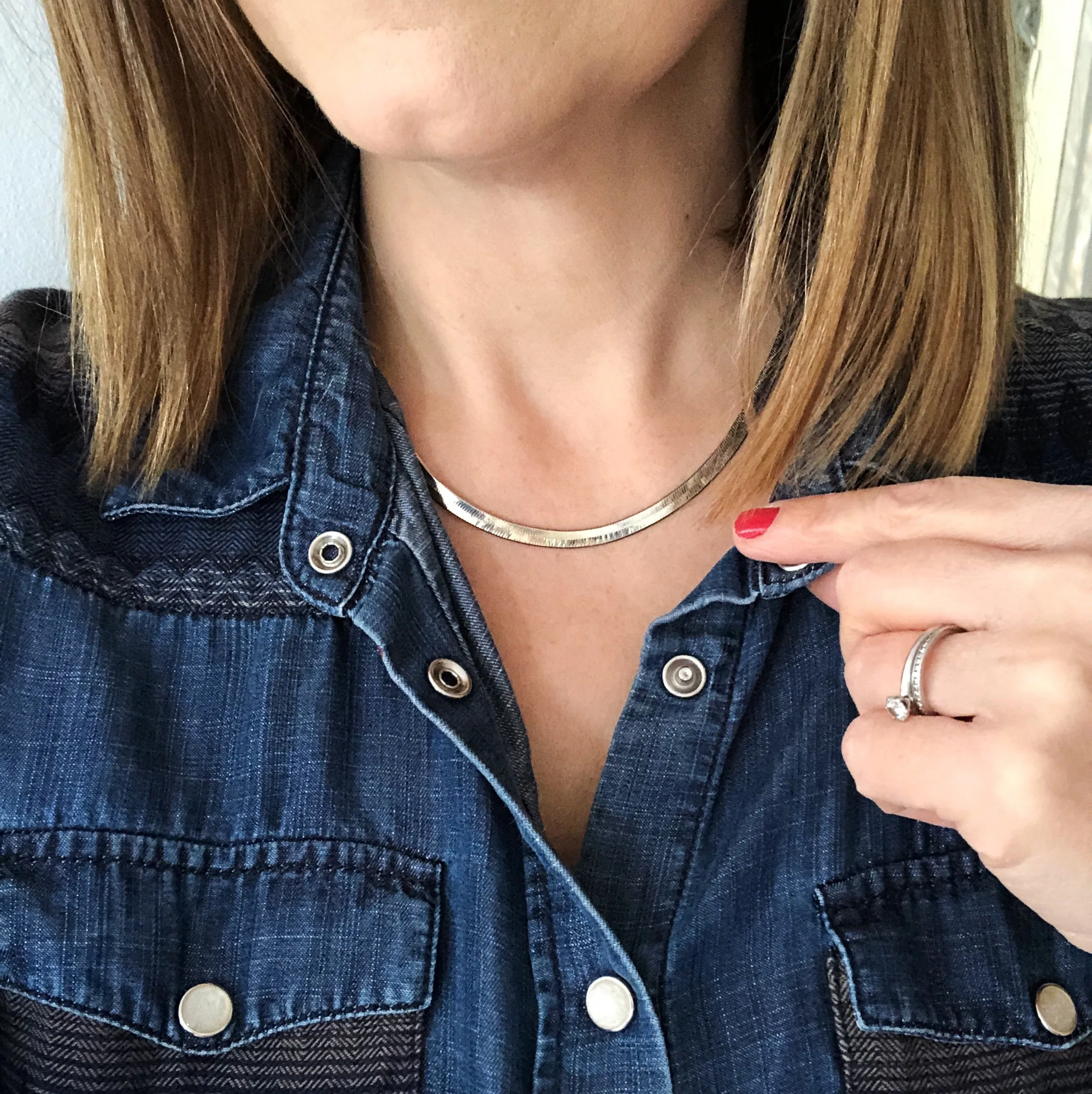 SNAKE CHAIN NECKLACE