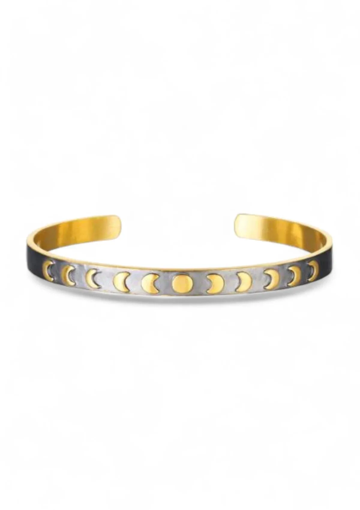 Spiritual Evolution Moon Phase Arm Cuff Bracelet