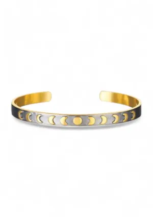 Spiritual Evolution Moon Phase Arm Cuff Bracelet