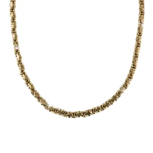 Stanford Men's Gold Necklace