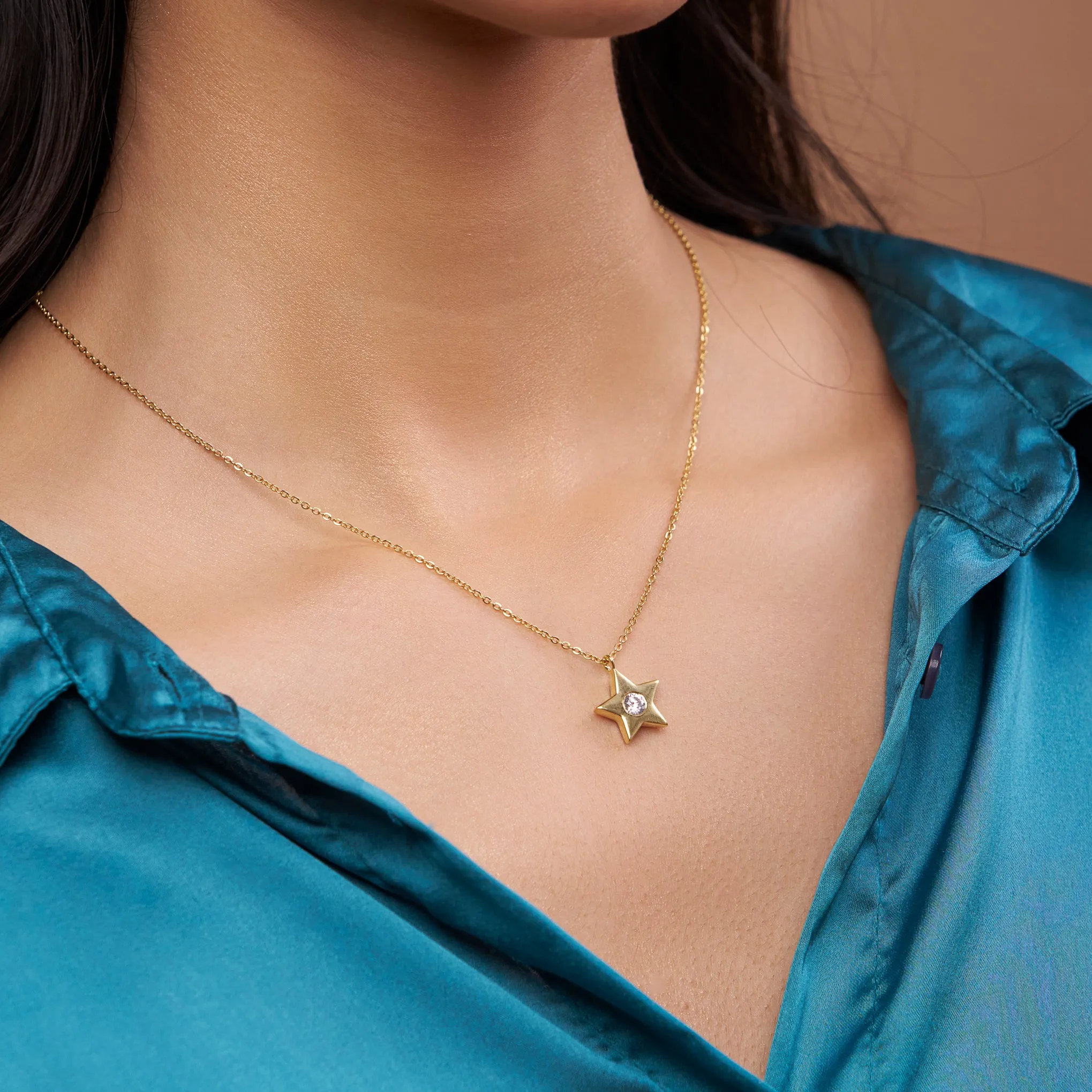 Sterling Silver Star Pendant