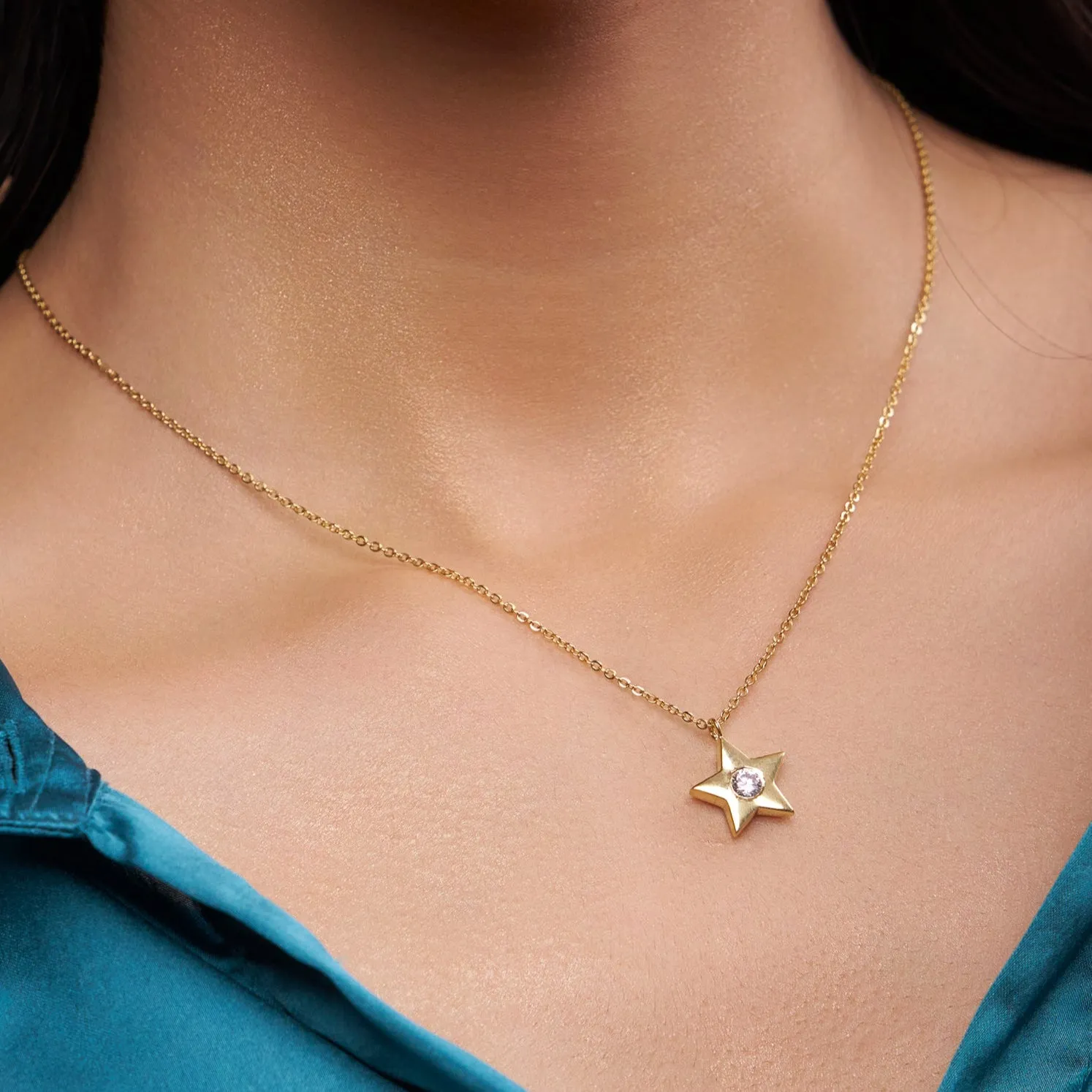 Sterling Silver Star Pendant