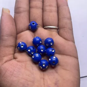 stone Acrylic color beads -50g 5