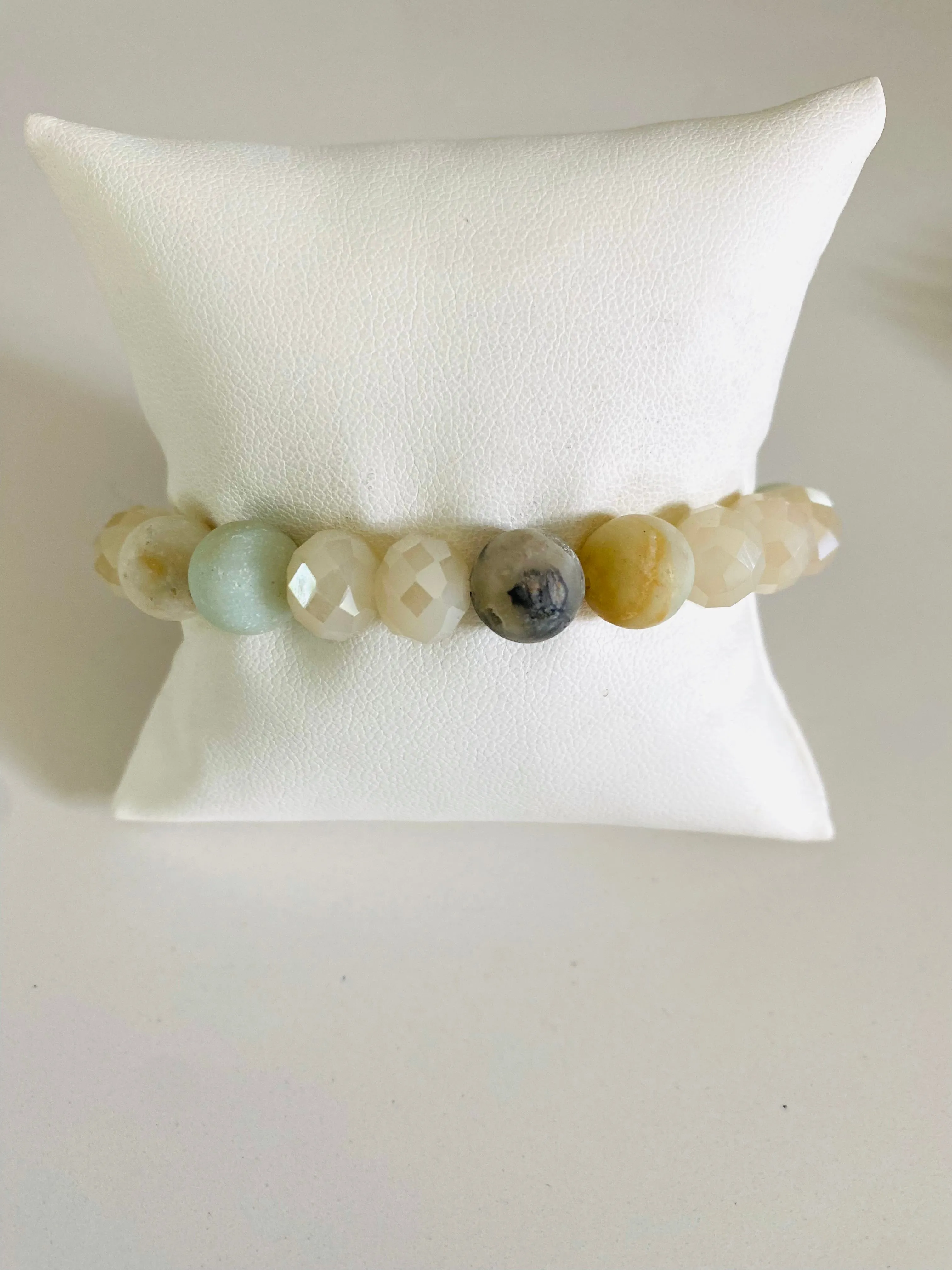 Stone & Crystal Stackable Stretch Bracelets sold individually